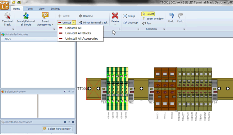 SEE Electrical PLM Logical Installation Devices 3