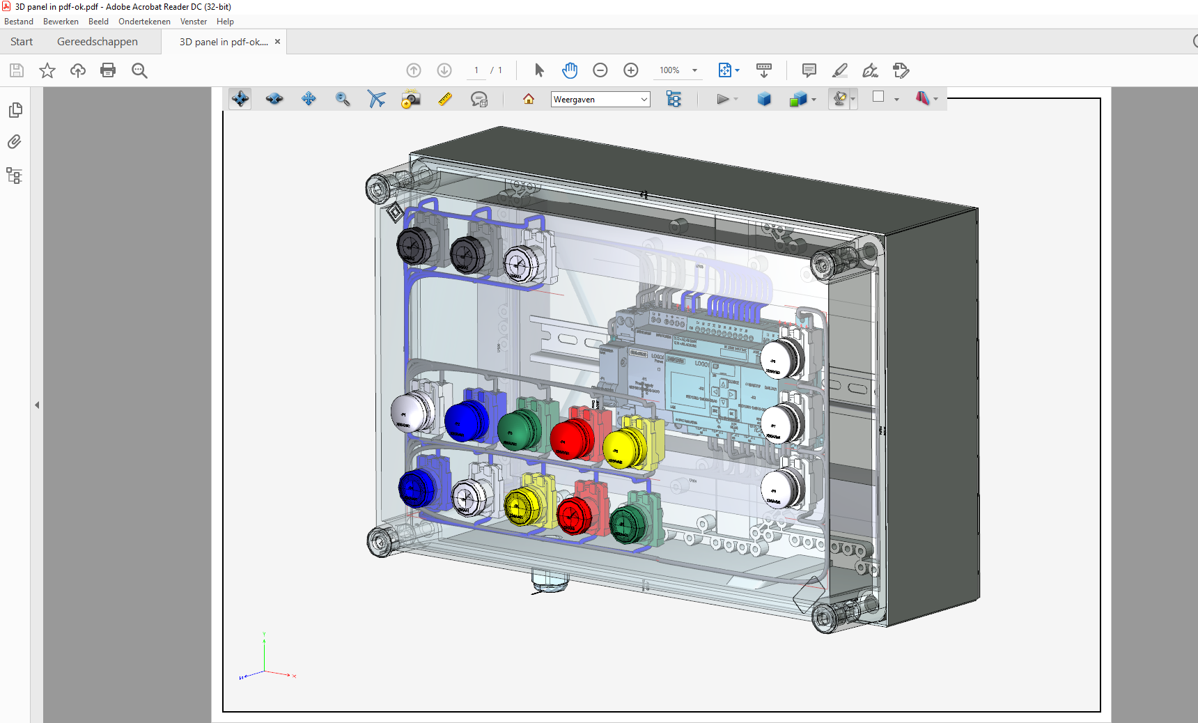 SEE Electrical 3D Panel visual